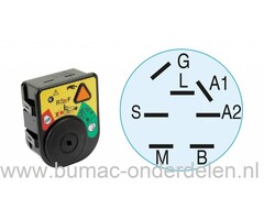 Contactslot voor MTD, Cub Cadet Zitmaaiers, Sleutelcontact Bolens, Yardman, Wolf, White, Etesia, Kontaktslot voor Zitmaaiers, Frontmaaiers, Tuintrekkers, Sleutelkontakten MTD CC1016, CC1018, GT1223, GT1224, GT1225, onbderdeel, CC 1016, CC 1018, GT 1223, G
