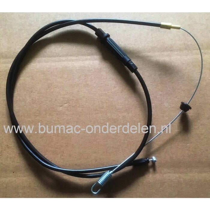 Koppelingskabel voor Stiga, Castelgarden, Mountfield en Alpina Grasmaaier, Kabel voor Inschakelen Wielaandrijving, Aandrijfkabel komt onder andere voor op Stiga Combi 450S, Combi 450 SE, ES464