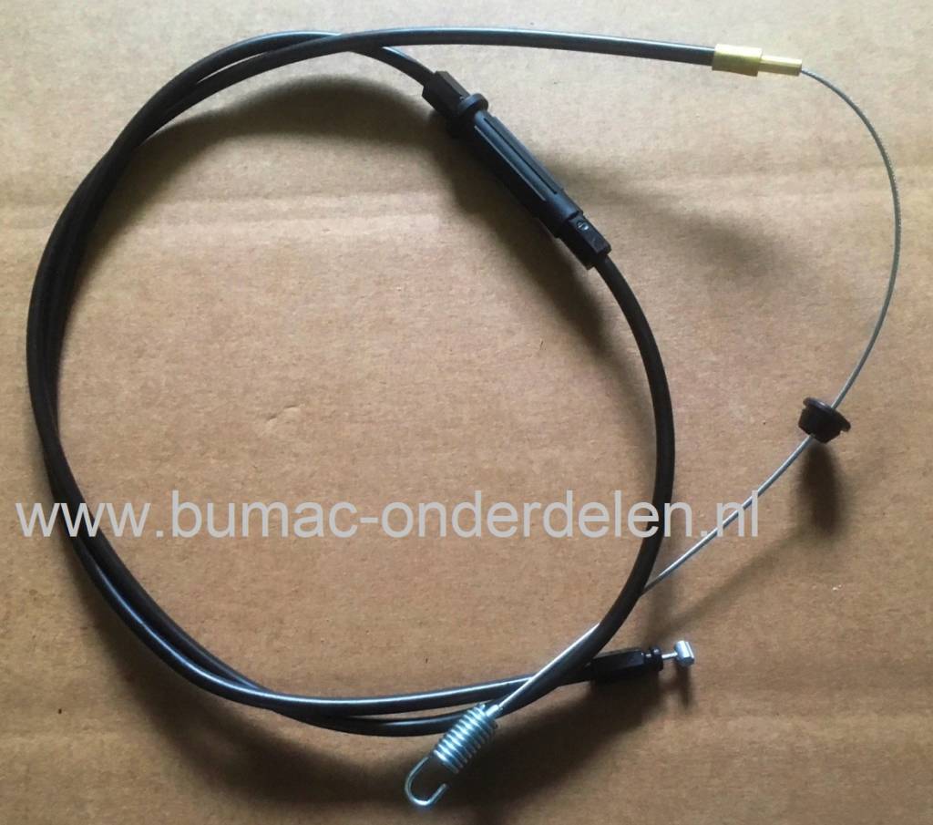 Koppelingskabel voor Stiga, Castelgarden, Mountfield en Alpina Grasmaaier, Kabel voor Inschakelen Wielaandrijving, Aandrijfkabel komt onder andere voor op Stiga Combi 450S, Combi 450 SE, ES464