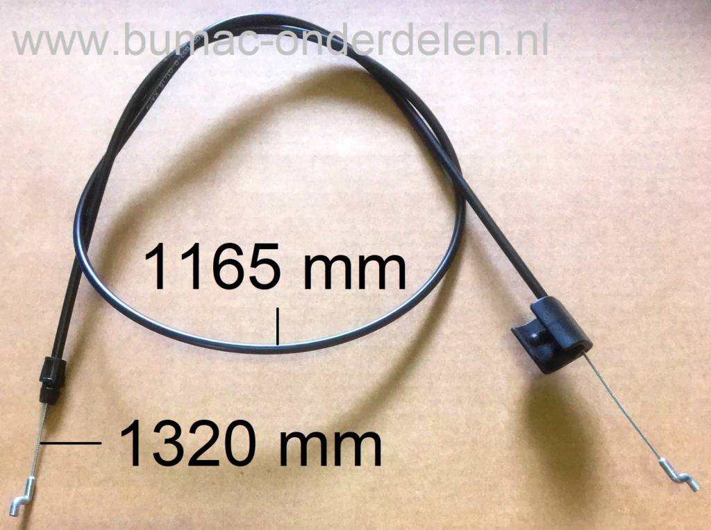 Motorremkabel voor Castelgarden, Stiga, Mountfield en Alpina Grasmaaier, Grasmachine Remkabel