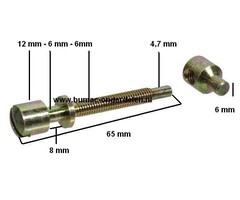 Kettingspanner voor Stihl 050 - 051 - 070 - 075 - 076 - 085 - 090 - MS720 - TS50, Motorzaag, Kettingzaag, Bandenslijper, Motorslijper, Doorslijper.