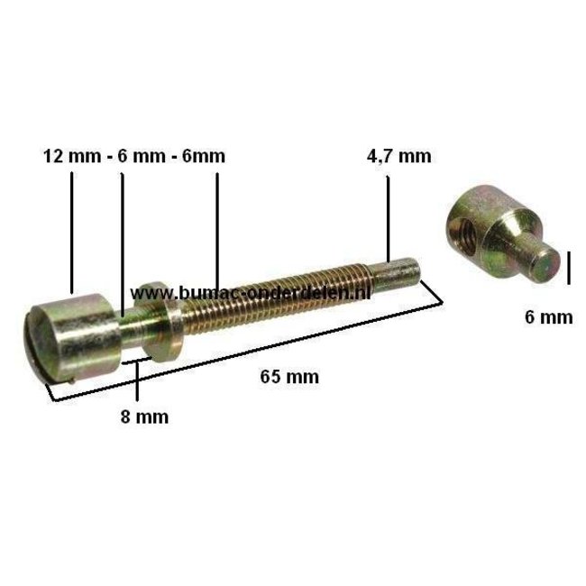 Kettingspanner voor Stihl 050 - 051 - 070 - 075 - 076 - 085 - 090 - MS720 - TS50, Motorzaag, Kettingzaag, Bandenslijper, Motorslijper, Doorslijper.