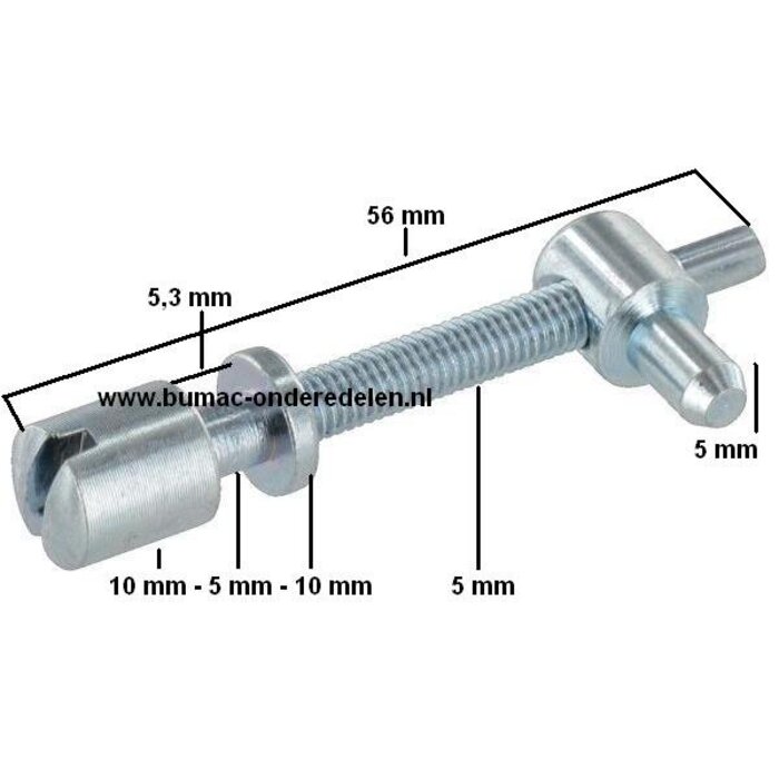 Kettingspanner voor Stihl 030 - 031 - 032 - 041 - 042 - 045 - 048 - 056, Motorzaag, Kettingzaag onderdeel