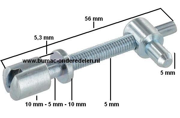Kettingspanner voor Stihl 030 - 031 - 032 - 041 - 042 - 045 - 048 - 056, Motorzaag, Kettingzaag onderdeel