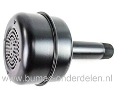 Uitlaat voor Briggs and Stratton Motor van 8 T/m 18 Pk op Zitmaaier, Frontmaaier, Trekker, Aggregaat, Hakselaar, Houtklover, Generator, Verticuteermachine