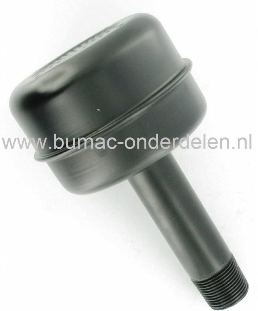 Uitlaat voor Briggs and Stratton Motor van 8 T/m 18 Pk op Zitmaaier, Frontmaaier, Trekker, Aggregaat, Hakselaar, Houtklover, Generator, Verticuteermachine