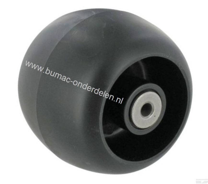 Maaidekwiel Ø 100 mm voor Castelgarden, Stiga, Alpina, Mountfield Zitmaaiers, Steunwiel Maaidek CASTELGARDEN XT140HD, XT170HD, XT175HD, XT180HD, XT190HD, XT220HD, TN170H, TN185H, PTC220HD, PTX190HD, HT160H, XTY190HD, XTY220HD, GGP Maaidekloopwiel