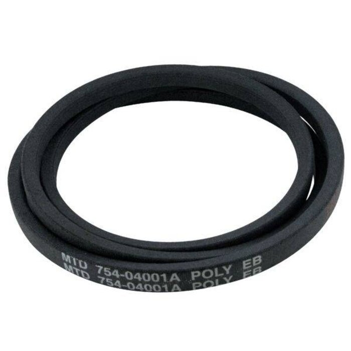 V snaar voor MTD en Stiga SD96, Zitmaaiers met 12,5 en 13,5 PK en een 96 en 105-107 Cm - 38 en 42 Inch Maaidek, Zitmaaier, Tuintrekker, Aandrijfriem, Aandrijf Snaar, 13AC762F729, 1132221001