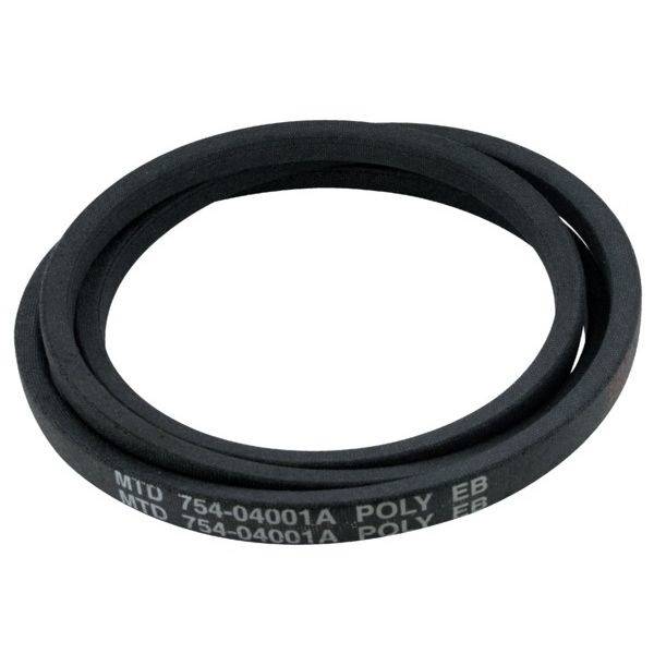 V snaar voor MTD en Stiga SD96, Zitmaaiers met 12,5 en 13,5 PK en een 96 en 105-107 Cm - 38 en 42 Inch Maaidek, Zitmaaier, Tuintrekker, Aandrijfriem, Aandrijf Snaar, 13AC762F729, 1132221001