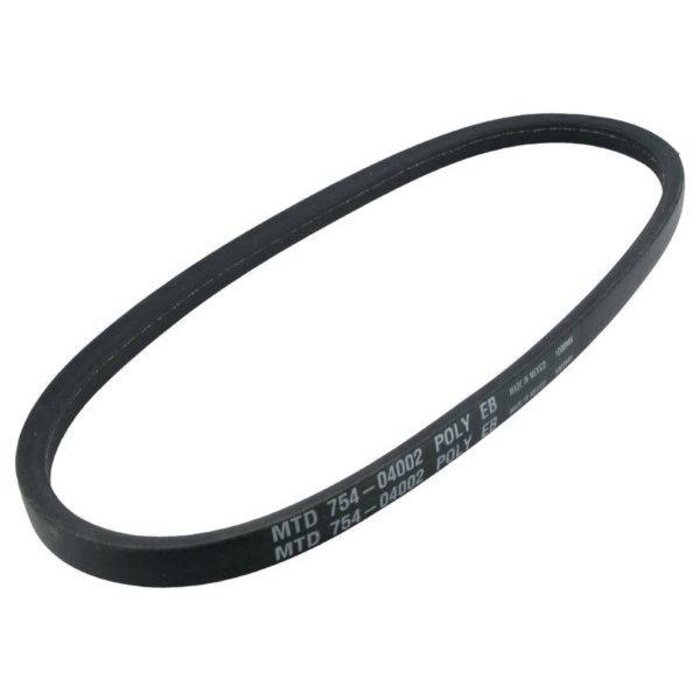 V snaar voor Aandrijving van de Wielen bij MTD SD96 - 11.5/96 - 125/96 - 165/107 - 175/107 en Stiga, Zitmaaiers met 12,5 - 13,5 PK en Zijuitworp Maaidek van 96 Cm / 38 Inch, V snaar Rijden, Aandrijfriem voor de Wielen, Tuintrekkers, 11.5-96 - 125-96