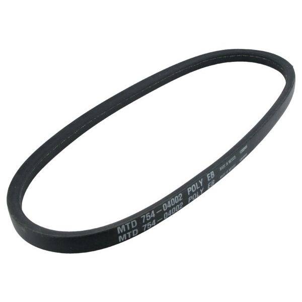 V snaar voor Aandrijving van de Wielen bij MTD SD96 - 11.5/96 - 125/96 - 165/107 - 175/107 en Stiga, Zitmaaiers met 12,5 - 13,5 PK en Zijuitworp Maaidek van 96 Cm / 38 Inch, V snaar Rijden, Aandrijfriem voor de Wielen, Tuintrekkers, 11.5-96 - 125-96