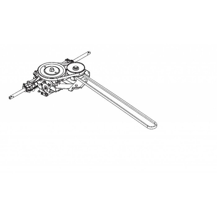 V snaar voor MTD en Stiga SD96, Zitmaaiers met 12,5 en 13,5 PK en een 96 en 105-107 Cm - 38 en 42 Inch Maaidek, Zitmaaier, Tuintrekker, Aandrijfriem, Aandrijf Snaar, 13AC762F729, 1132221001