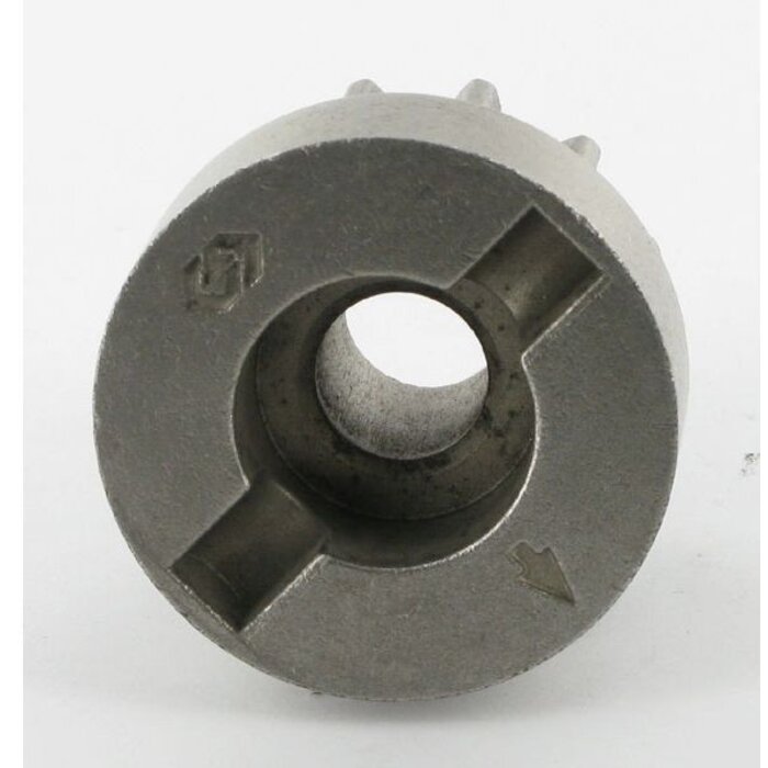 Stuurtandwiel voor Castel Garden Series J 92 - XD 98 - XD 140 - Type 102 - TC 122, Stiga Estate Tornado en SD 98, Zitmaaiers met een Maaibreedte van 92, 98, 102 en 122 Cm, Mulch, Zijuitworp, Tuintrekkers, Castelgarden, Stuur Tandwiel