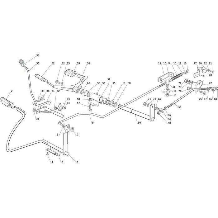 Knop voor Hendels CASTELGARDEN Zitmaaier - Tuintrekker, Stiga - Castel Garden - Mountfield - Alpina