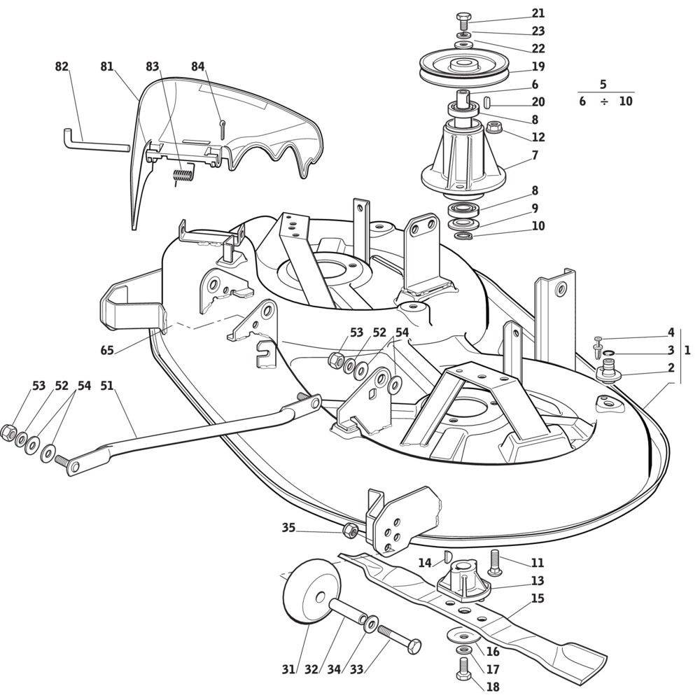 Veer Zijuitworp Deflector Zitmaaiers, Castelgarden J98S - TCJ98 - XD98 - SD108 - XD140 - XDL170 - XDL190HD - L185BH, Stiga Estate Tornado - SD98, met een Maaibreedte van 98 en 108 Cm, Mulch, Zijuitworp, Castel Garden