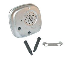 Uitlaat voor Briggs en Stratton Motor tot 6 Pk met Horizontale of Verticale Krukas