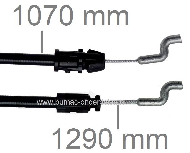 Motorremkabel ALKO - BRILL Grasmaaiers, Bedieningskabels Alko Silver Comfort 46B, 46BR, 470B, Comfort 47B, Tornado 4700H Loopmaaiers, Kabels Motorrem AL-KO, BRILL Grasmaaimachines, Benzinemaaiers, Cirkelmaaiers, Motorstopkabels