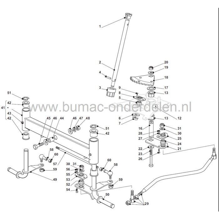 Castelgarden J92 - NJ92 - PT135HD - PT140HD - PT170HD - XDL170 - XDL190, Stiga Senator - Tornado 11 - HST108, Mountfield, Alpina TC-HF-22, Dolmar en Makita TM102, Solo 575H, Castel Garden