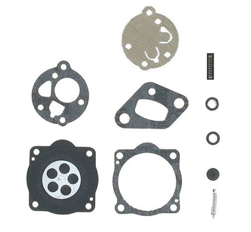 Carburateur Reparatieset TK voor Teikei Motoren op Bosmaaiers, Kettingzagen, Bladblazers, Doorslijpmachines, Heggenscharen van Homelite, Stihl, McCulloch, Hoffco, Fuji Robin, Green Machine, Shindaiwa C25 en T25, Reparatieset voor TEIKEI Vergassers, Carbur