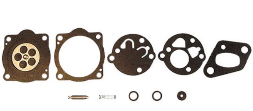 Carburateur Reparatieset TK voor Teikei Motoren op Bosmaaiers, Kettingzagen, Bladblazers, Doorslijpmachines, Heggenscharen van Homelite, Stihl, McCulloch, Hoffco, Fuji Robin, Green Machine, Shindaiwa C25 en T25, Reparatieset voor TEIKEI Vergassers, Carbur