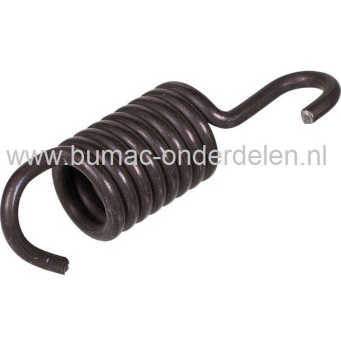 Spanveer AL-KO, BRILL, SOLO Grasmaaiers, Loopmaaiers, Cirkelmaaiers, Veer voor het op Spanning houden van de V snaar voor Alko en Solo Grasmaaiers, Veer voor Spanpoelie ALKO 52BR, Classic 46BR, 46BRE, 48BRH, 51BR, 5.1BR, Silver 530HR