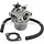 Carburateur voor B&S 12,5 - 13,5 PK OHV AVS Motor, op Zitmaaier - Frontmaaier - Tuintrekker, Carburator voor Briggs and Stratton motoren met een Gasklepzijde opening van Ø 27 mm, onderdeel