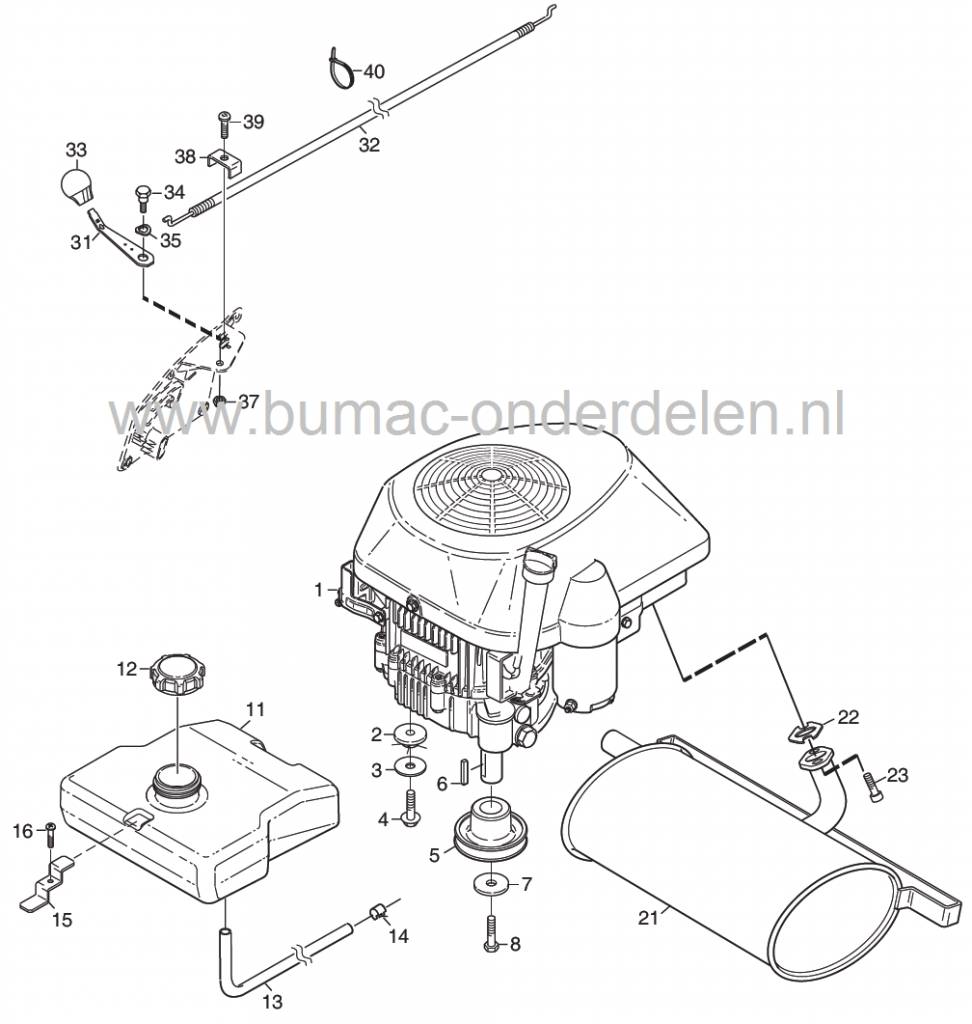 Brandstofdop voor Stiga Primo - Titan - Villa - Park - Ready, Castelgarden X1, Mountfield 1125M, Tankdop, Benzinedop, Brandstof Dop, Castel Garden