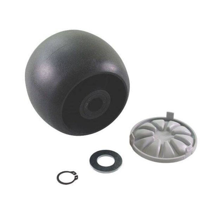 Steunwiel voor Stiga Primo - Villa 320 en 520, Castelgarden X1, Mountfield 1125M, Frontmaaiers, Zitmaaiers, Tuintrekkers, Steun Wiel, Castel Garden, Maaidekwiel