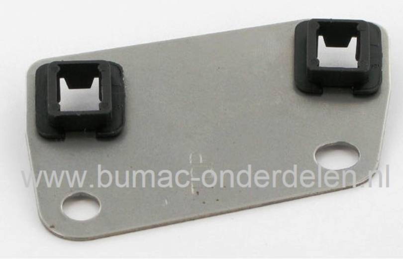 Geleideplaat voor Stoterstang Briggs and Stratton Intek OHV 15,5 Pk Motor op Zitmaaier, Frontmaaier, Tuintrekker