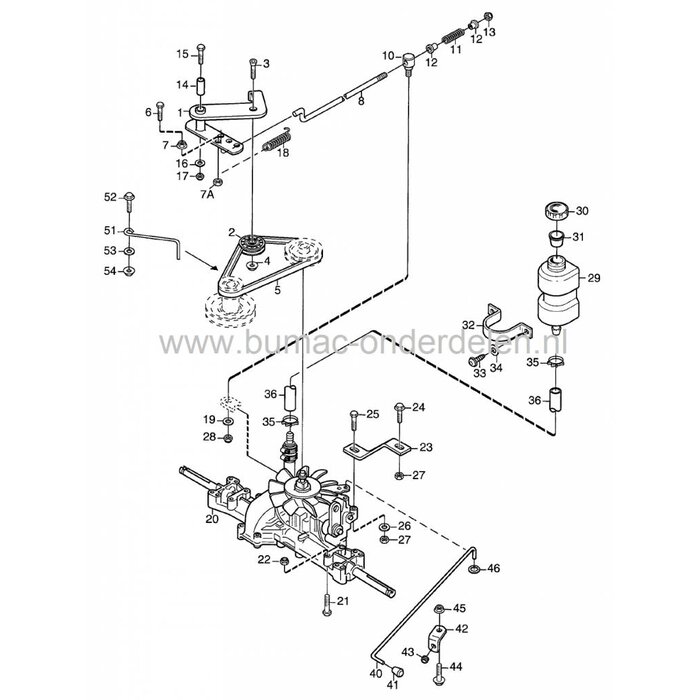 Ontluchtingsplug voor Oliedop van Stiga, Ontluchtings Dop, Plug voor Olie Dop, Castelgarden, Mountfield, Castel Garden
