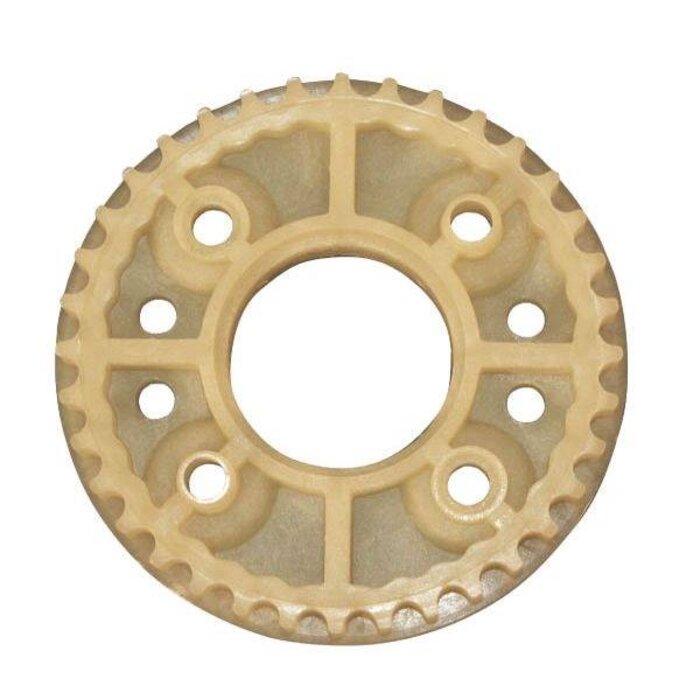 Getande Maaidek Poelie voor Stiga Park 92M - Park 107M - Villa 107M, Castelgarden, Mountfield, Frontmaaiers, Pouly voor Aandrijving van de Maaimessen, Poely, Poulie, Castel Garden