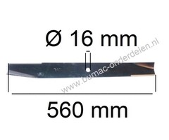 Maaimes voor Hayter Harrier 56 Cm Walsmaaier, Mes komt oa voor op Hayter 56SP, 56ES, 560, 561, 563, 566 Grasmaaier onderdeel