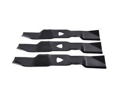 Maaimes Set 39 Cm voor Stiga Park 100 Combi 3, Frontmaaiers, Castelgarden, Mountfield, Set van 3 Maaimessen, Zitmaaiers, Tuintrekkers, Castel Garden