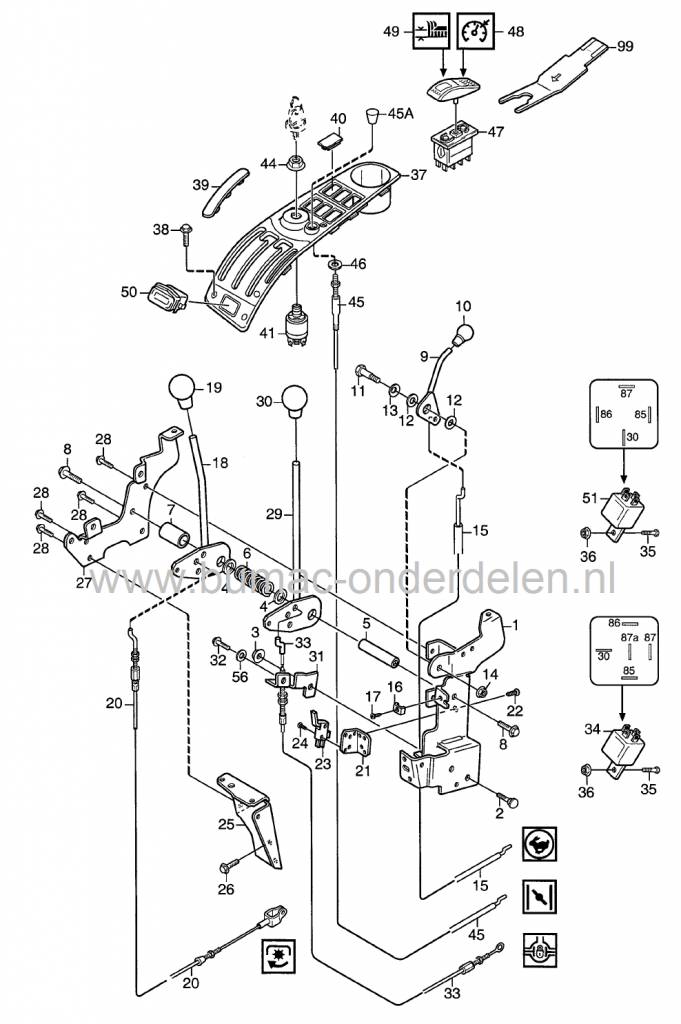 Chokekabel voor Stiga Park Pro 16 - Pro 18 - Pro 20, Frontmaaiers, Castelgarden, Mountfield, Choke Kabel, Castel Garden, Zitmaaiers, Tuintrekkers