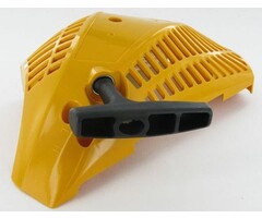 Starter Geel voor Stiga SP350 - SP350Q - SP352 - SP400 - SP400Q, Castelgarden XC35 - XC40 - XC350 - XC350Q - XC400 - XC400Q, Alpina A350 - A350Q - P352 - A400 - A400Q, Mountfield MC3514 - MC3514Q, Motorzaag, Kettingzaag, Handstarter Compleet, Castel Garde