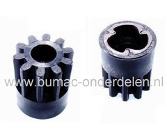 Tandwiel Wiel aandrijving LINKS voor Viking MB248, MB253, MB443, MB448, MB2RT-D, MB2.0RTX-D, MB2.2RT-D Grasmaaiers, Cirkelmaaiers, Linker Rondsel voor Aandrijving van de Wielen bij Viking en Stihl Gazonmaaiers, Benzinemaaiers, Aandrijftandwiel, Pignonwiel