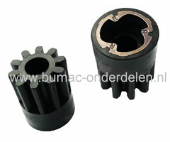 Tandwiel Wiel aandrijving RECHTS voor Viking MB248, MB253, MB443, MB448, MB2RT-D, MB2.0RTX-D, MB2.2RT-D Grasmaaiers, Cirkelmaaiers, Rechter Rondsel voor Aandrijving van de Wielen bij Viking en Stihl Gazonmaaiers, Benzinemaaiers, Aandrijftandwiel, Pignonwi