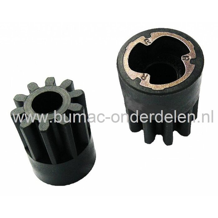 Tandwiel Wielaandrijving RECHTS voor Viking MB248, MB253, MB443, MB448, MB2RT-D, MB2.0RTX-D, MB2.2RT-D Grasmaaiers, Cirkelmaaiers, Rechter Rondsel voor Aandrijving van de Wielen bij Viking en Stihl Gazonmaaiers, Benzinemaaiers, Aandrijftandwiel, Pignonwie