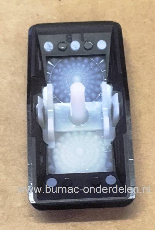 Schakelaarklep PTO voor het Inschakelen van de Maaimessen bij Stiga Vila en Park, Frontmaaiers, Castelgarden, Mountfield, Schakelaar Klep voor het Inwerking Stellen van de Messen, Castel Garden