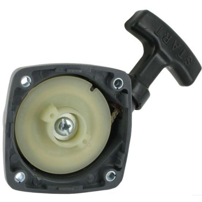 Starter Stiga BJ325 - BJ335 - SB26 - SB26J - ST26 - ST26J - SBL260H, Castelgarden BJ335 - XR26 - XB26 - XB26D - XB26J - XB26JD - SBL260H - XBL260H, Alpina BJ335 - TB26 - TR26, Mountfield BJ335, Bladblazer, Bosmaaier, Handstarter Compleet, Trimmer, Strimme