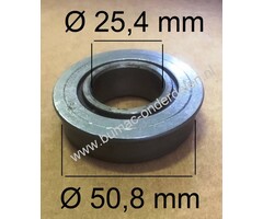 Flenslager 25,4 x 50,8 x 14,2 mm Wiellager onder andere voor Snapper, Bobcat, Scag en Exmark Maaiers, Toro Wheel Horse Zitmaaier Kogellager 1x2x9/16 Inch, onderdeel