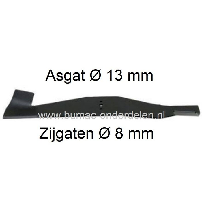 Rechter Mes 64 Cm voor Iseki SXG19 en SXG22 met SCMA48M Maaidek 122 Cm Zitmaaiers, Maaimessen voor Iseki Zitmaaier - Tuintrekker