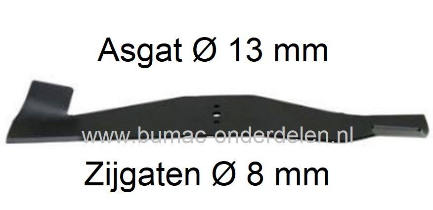 Rechter Mes 64 Cm voor Iseki SXG19 en SXG22 met SCMA48M Maaidek 122 Cm Zitmaaiers, Maaimessen voor Iseki Zitmaaier - Tuintrekker
