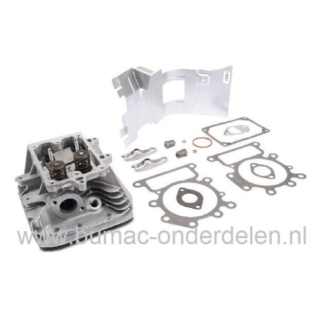 Cilinderkop Compleet voor BRIGGS & STRATTON Powerbuild - Intek Motoren  met 500 CC op Zitmaaiers, Frontmaaiers, Complete Cylinderkop met Pakkingen voor Briggs and Stratton, B&S Motordelen,  Cilinderkop voor Briggs & Stratton 282H07-0113E1, 31R777-0003B1