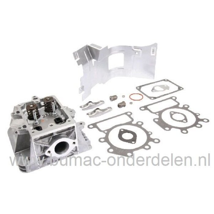 Cilinderkop Compleet voor BRIGGS & STRATTON Powerbuild - Intek Motoren  met 500 CC op Zitmaaiers, Frontmaaiers, Complete Cylinderkop met Pakkingen voor Briggs and Stratton, B&S Motordelen,  Cilinderkop voor Briggs & Stratton 282H07-0113E1, 31R777-0003B1