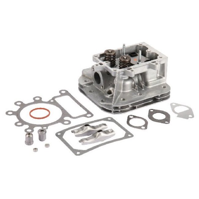 Cilinderkop Compleet voor B&S Motoren  met 350 CC op Zitmaaiers, Frontmaaiers, BRIGGS AND STRATTON Complete Cylinderkop met Pakkingen, Briggs and Stratton Motordelen, Cilinderkop voor Briggs & Stratton  Motor met 350cc op Zitmaaiers, Frontmaaiers, Tuintre