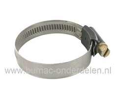 Slangklem 12-22 mm  voor 3/8 en 1/2 Inch Waterslang, Tuinslang, Wormslangklemmen, Buisklemmen, Klemband met Spanbereik 12 tot 22 mm, Bandbreedte 9 mm voor Gras, Tuin, Bouwplaats