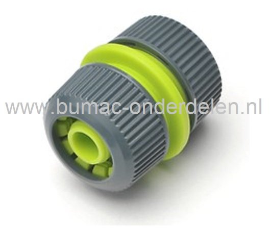 Slangkoppeling voor 3/4" Waterslang, Tuinslang, Slangaansluiting voor Slang 19 mm, Klikkoppeling voor Waterslang, Clickkoppeling voor Sproeier, Tuinslangkoppeling