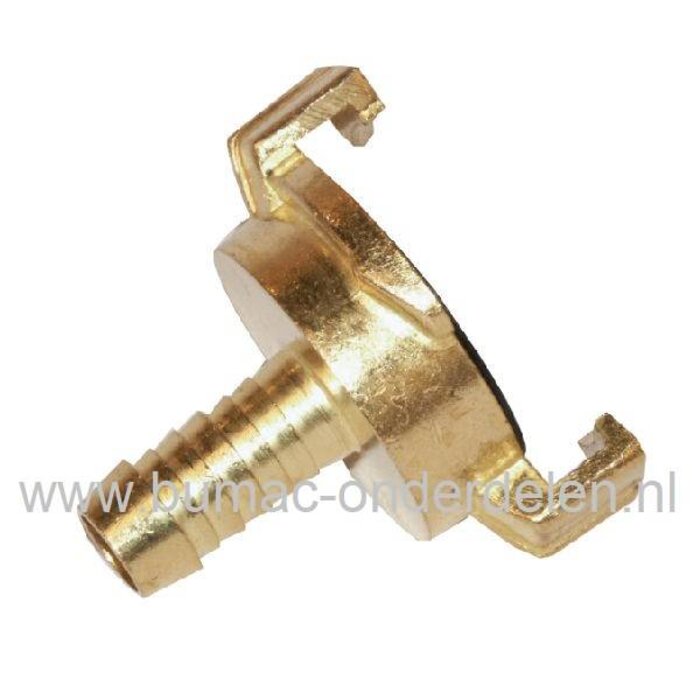 Geka Slangkoppeling Slangtule 3/8" Geka Messing Slangpilaar voor  Slang Aansluitstuk GK Koppeling, Nokafstand 40 mm Tule 3/8 Inch GEKA Messing Slangpilaren, Slangtules, Slangaansluitstuk Tuinslang, Waterslang