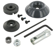 Onderdelenset Meshouder met Onderschotel en Bouten, Stiga SB27 - SB27JD - SB32, Castelgarden XB27 - XB27JD - XB32, Alpina TB27JD - TR27 - TB32, Mountfield MB3002, Bosmaaier, Trimmer, Strimmer, Castel Garden